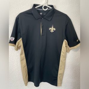 Nike New Orleans Saints polo